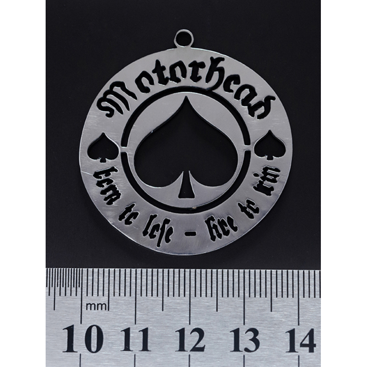 Кулон сталевий Motorhead (пика) Кулон сталевий Motorhead (пика)