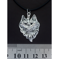 Кулон Голова Вовка (литий)