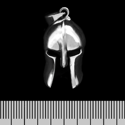 Кулон Спартанский шлем (серебро, 925 проба)