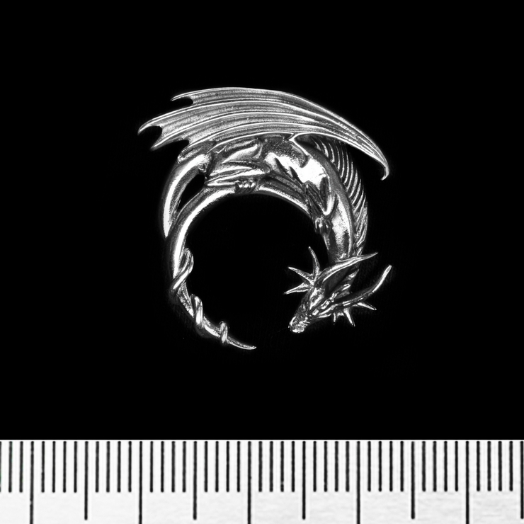 Кулон Дракон (серебро, 925 проба) Кулон Дракон (серебро, 925 проба)