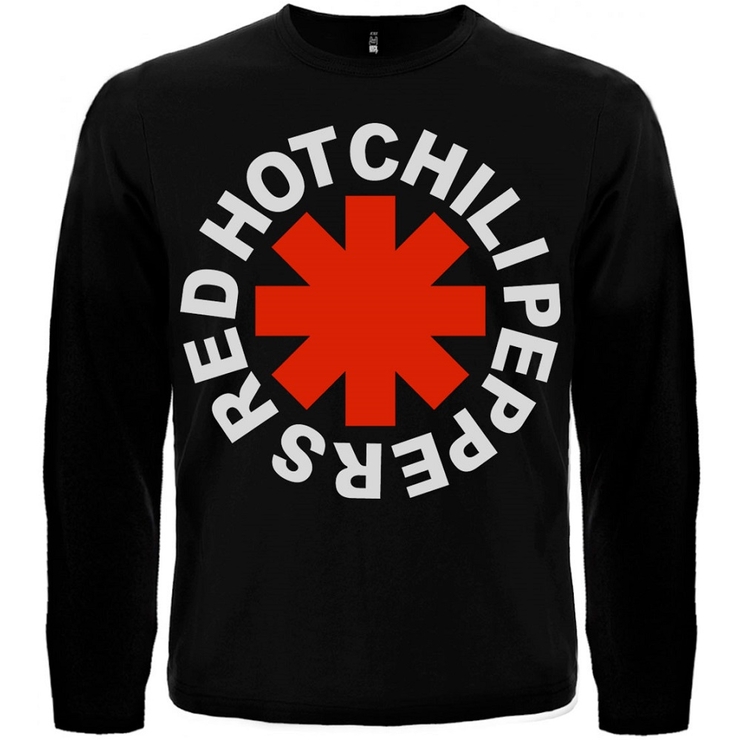 Футболка з довгим рукавом Red Hot Chili Peppers (лого)