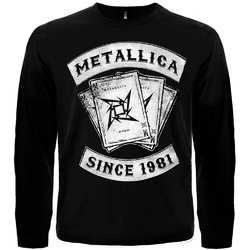 Футболка з довгим рукавом Metallica (since 1981)