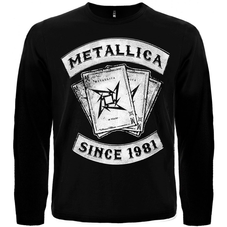 Футболка с длинным рукавом Metallica (since 1981) Футболка с длинным рукавом Metallica (since 1981)