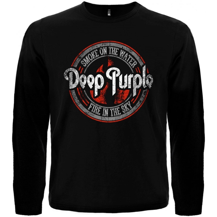 Футболка с длинным рукавом Deep Purple "Smoke on the Water"