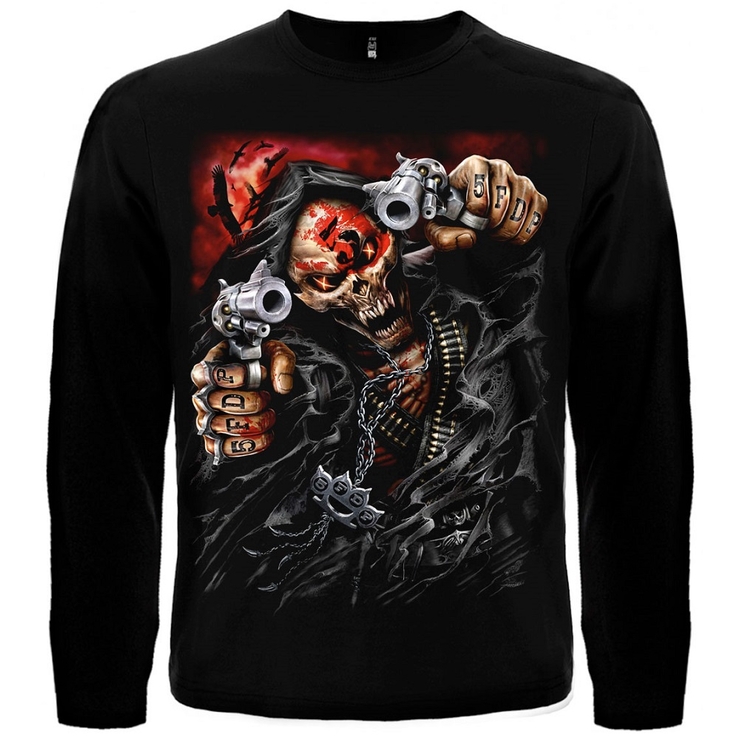 Футболка з довгим рукавом Five Finger Death Punch "And Justice for None" Футболка з довгим рукавом Five Finger Death Punch "And Justice for None"