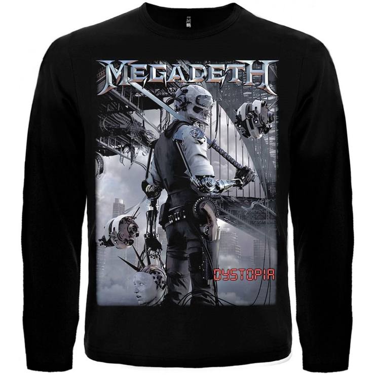 Футболка з довгим рукавом Megadeth "Dystopia"