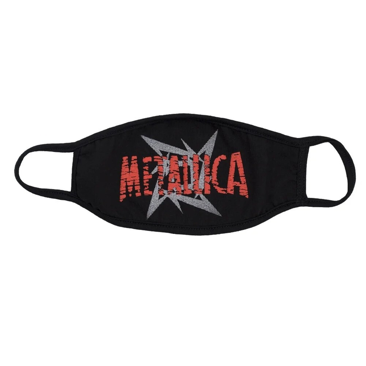 Маска многоразовая Metallica (лого) (rw) Маска многоразовая Metallica (лого) (rw)