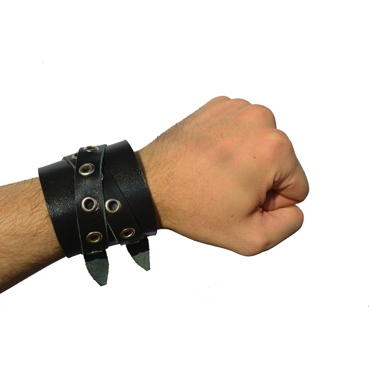 Напульсник на 2 ремінця з люверсами №59