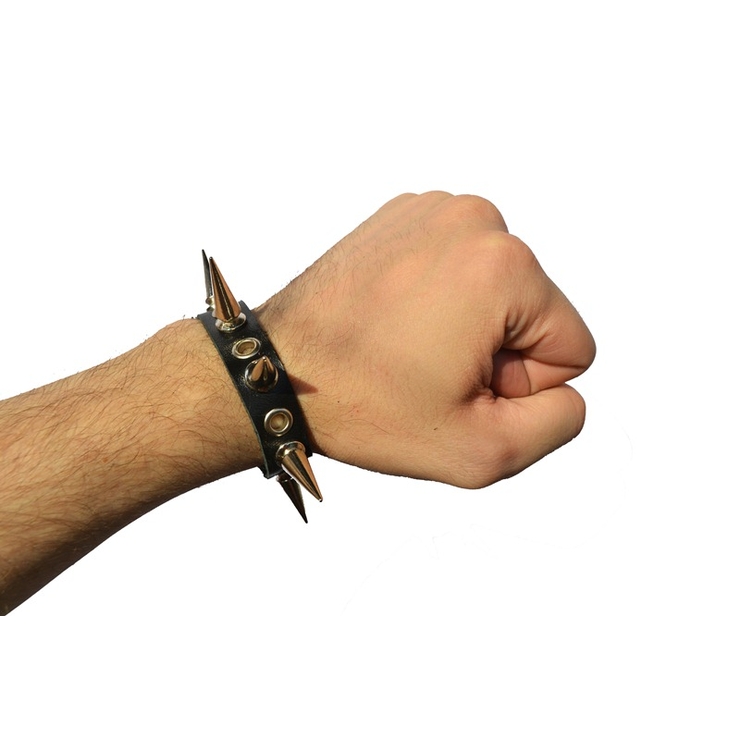 Напульсник шип 1 ряд з люверсом №82