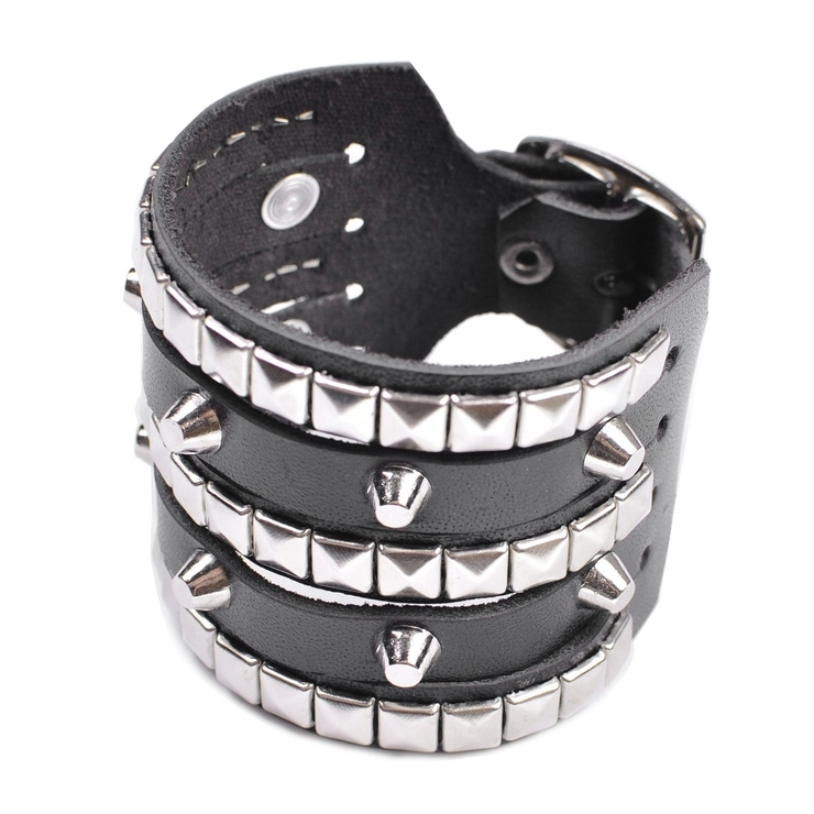 Напульсник різаний з трапецією і пірамідою №131 Напульсник різаний з трапецією і пірамідою №131