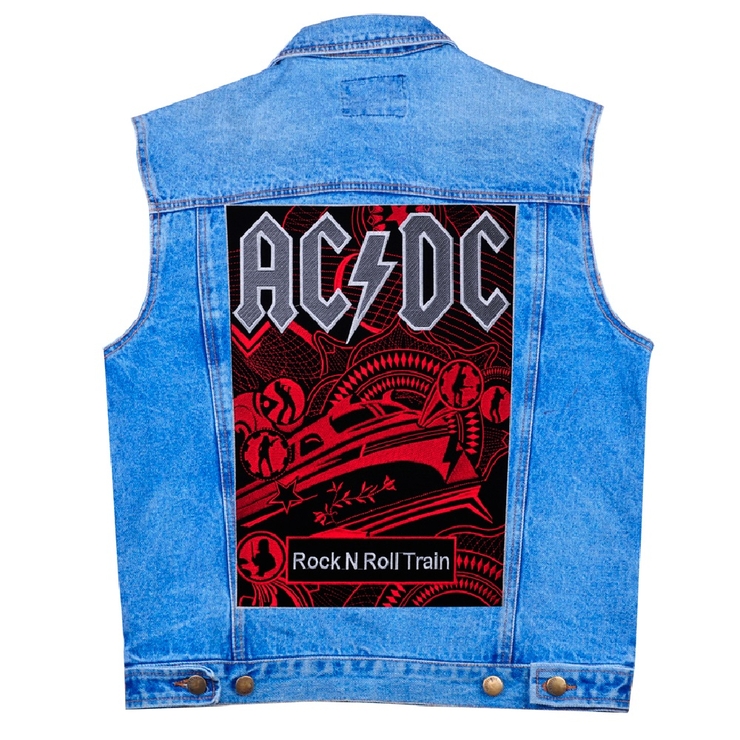 Нашивка наспинна AC/DC "Rock ’N’ Roll Train"