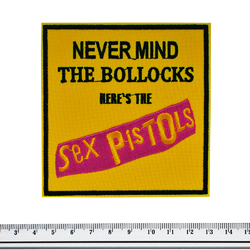 Нашивка Sex Pistols "Never Mind the Bollocks, Here’s the Sex Pistols"