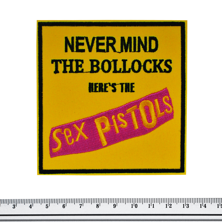 Нашивка Sex Pistols "Never Mind the Bollocks, Here’s the Sex Pistols" Нашивка Sex Pistols "Never Mind the Bollocks, Here’s the Sex Pistols"