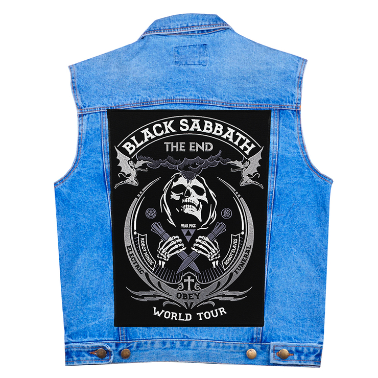 Нашивка наспинная Black Sabbath "The End" (world tour) Нашивка наспинная Black Sabbath "The End" (world tour)