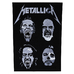 Нашивка наспинна Metallica (faces) Нашивка наспинна Metallica (faces)