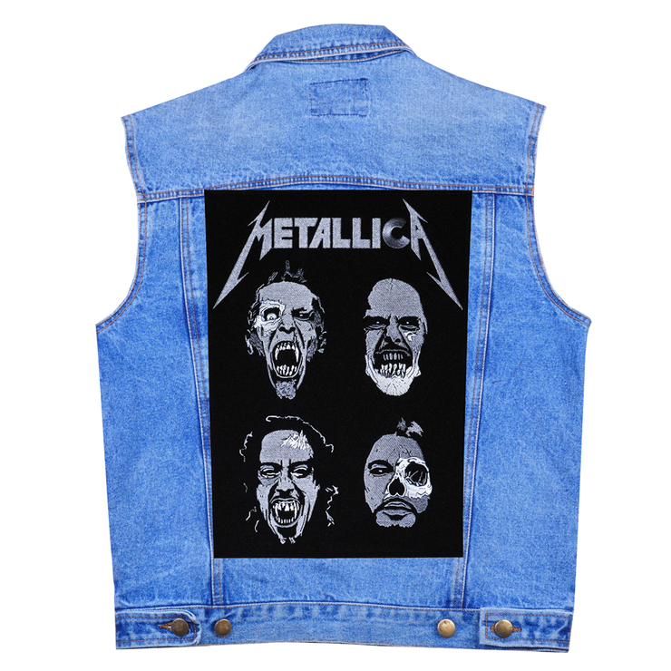 Нашивка наспинна Metallica (faces) Нашивка наспинна Metallica (faces)