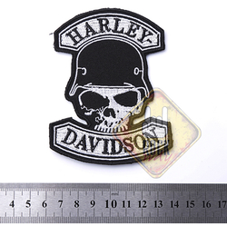 Нашивка Harley-Davidson (череп)