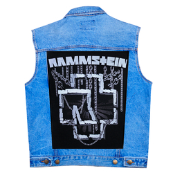 Нашивка наспинная Rammstein (logo with chains)