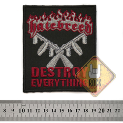 Нашивка Hatebreed "Destroy Everything"