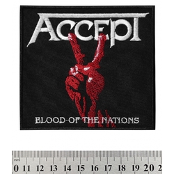 Нашивка Accept "Blood of the Nations"