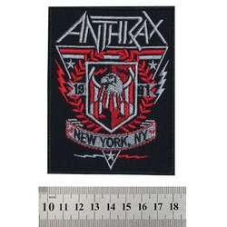 Нашивка Anthrax - New York 1981