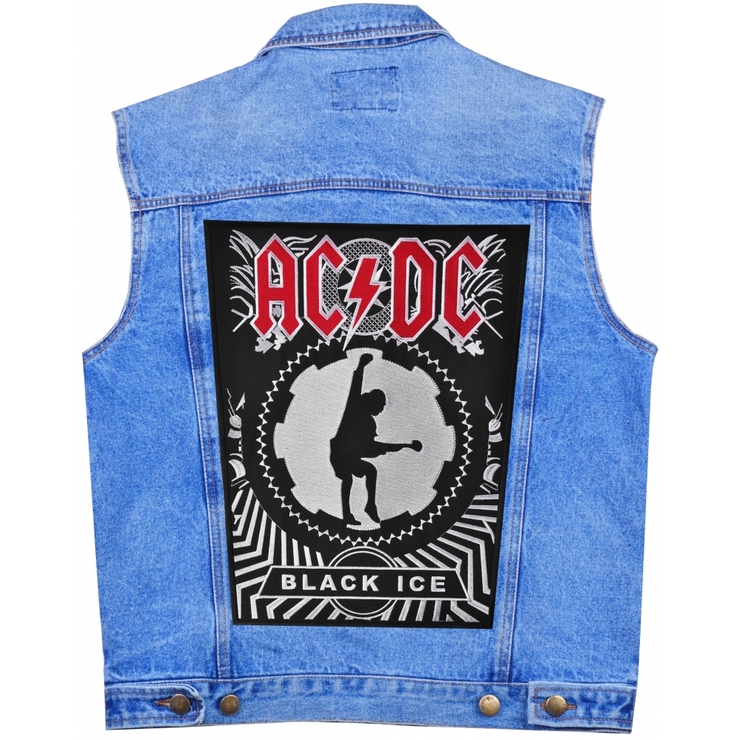 Нашивка наспинна AC/DC "Black Ice" Нашивка наспинна AC/DC "Black Ice"