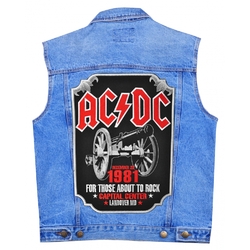 Нашивка наспинна AC/DC "For Those About To Rock" Нашивка наспинна AC/DC "For Those About To Rock"