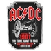 Нашивка наспинная AC/DC "For Those About To Rock" Нашивка наспинная AC/DC "For Those About To Rock"