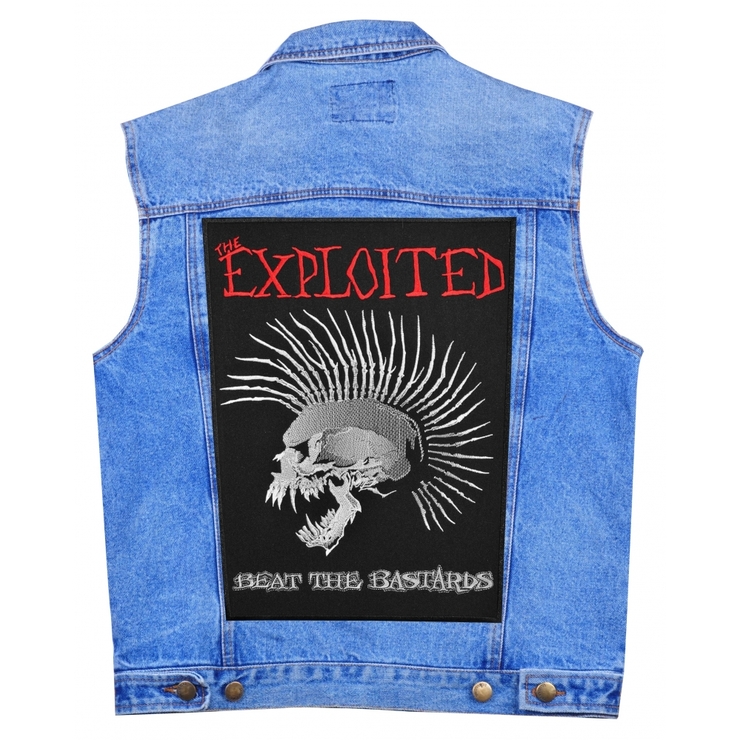 Нашивка наспинна The Exploited "Beat The Bastards" Нашивка наспинна The Exploited "Beat The Bastards"