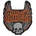 Нашивка наспинна Harley-Davidson "Motorcycles" Нашивка наспинна Harley-Davidson "Motorcycles"
