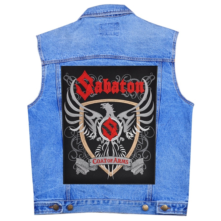 Нашивка наспинна Sabaton "Coat of Arms" Нашивка наспинна Sabaton "Coat of Arms"