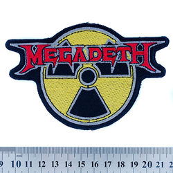 Нашивка Megadeth (radiation)