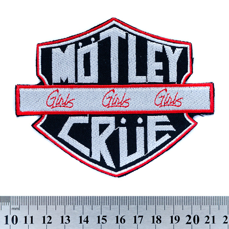 Нашивка Motley Crue (black) Нашивка Motley Crue (black)