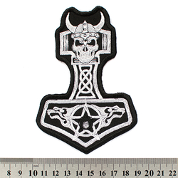 Нашивка Молот Тора с Пентаграммой (Thor’s Hammer with Pentagram)