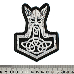 Нашивка Молот Тора с Трикветром (Thor’s Hammer with Triquetra)