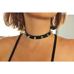Шкіряний чокер CL-004