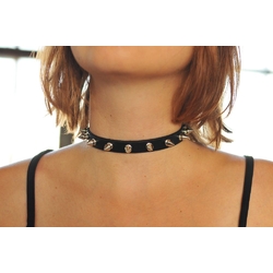 Шкіряний чокер CL-007