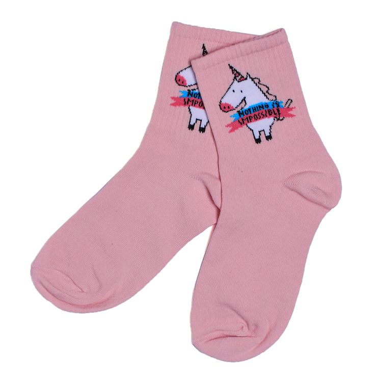Шкарпетки Единорог Mr Wonderful "Nothing is impossible" р.36-44 (tr)