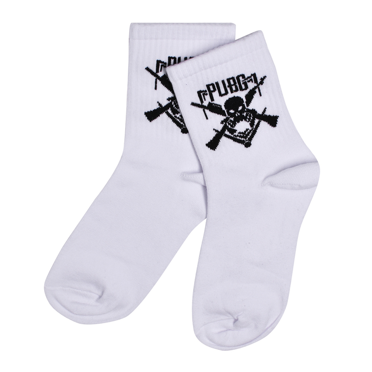 Носки PUBG white (logo) р.36-44 (tr) Носки PUBG white (logo) р.36-44 (tr)