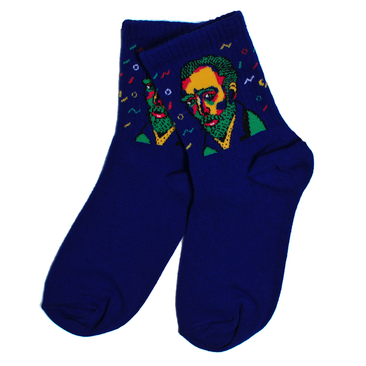 Носки Ван Гог (синие) р.36-44 (tr) Носки Ван Гог (синие) р.36-44 (tr)