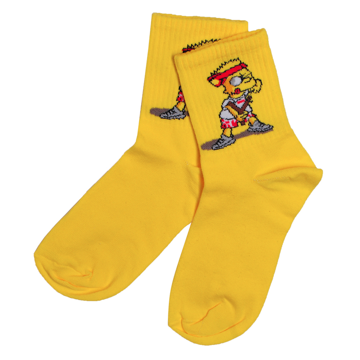 Носки Барт Симпсон с рогаткой р.36-44 (tr) Носки Барт Симпсон с рогаткой р.36-44 (tr)