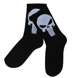 Носки Punisher (white skull logo) р.36-44 (tr)