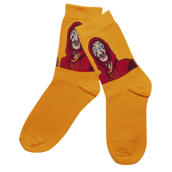 Шкарпетки Сальвадор Дали (жовті) р.36-44 (tr)