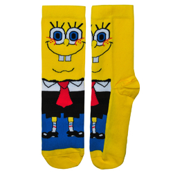 Шкарпетки Спанч Боб (жовто-сині) р.36-44 (tr)