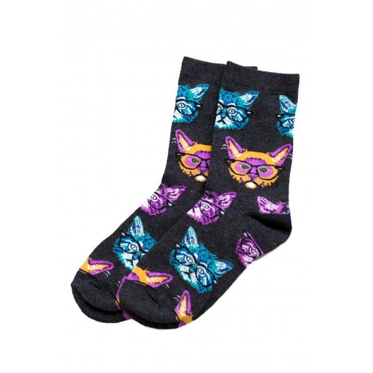 Носки Кислотные котики (р.36-41) Носки Кислотные котики (р.36-41)