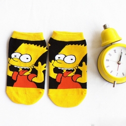 Короткие носки Bart Simpson (р.36-41)