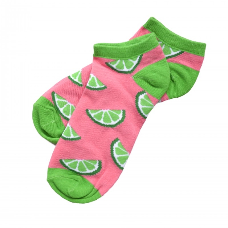 Короткие носки "Лайм" (36-43)