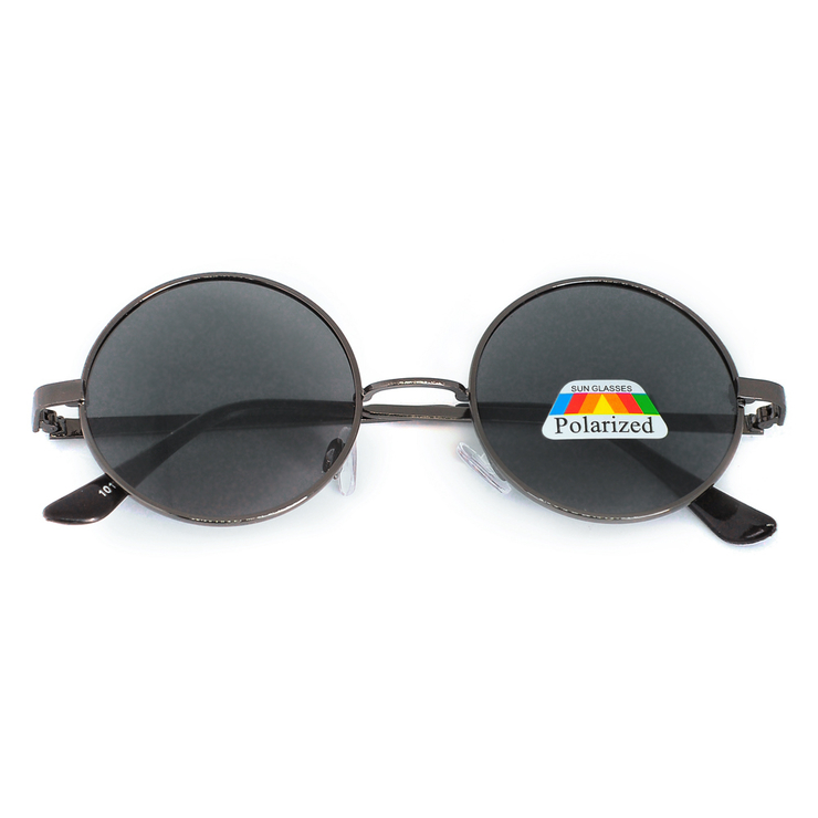 Окуляри сонцезахисні (SG-010) з поляризацією, чорний, оправа колір графит