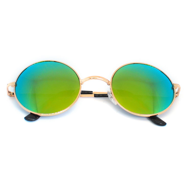 Окуляри сонцезахисні (SG-009) зелений хамелеон, оправа колір золотий Окуляри сонцезахисні (SG-009) зелений хамелеон, оправа колір золотий