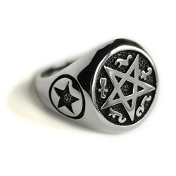 Перстень Пентаграмма 2 (rng-085)
